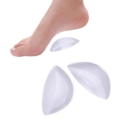 Гелевая стелька для поддержки свода стопы при плоскостопии, прозрачная клейкая подушечка для свода стопы, гелевые подушки для поддержки свода стопы для женщин и мужчин