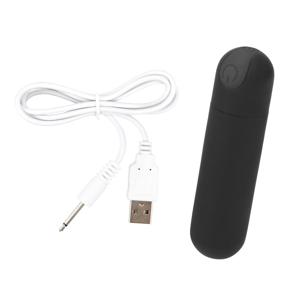 USB перезаряжаемый мини-вибратор-пуля с сильной вибрацией, массажер для точки G, 10 скоростей, мощный вибратор-пуля, секс-игрушки для женщин