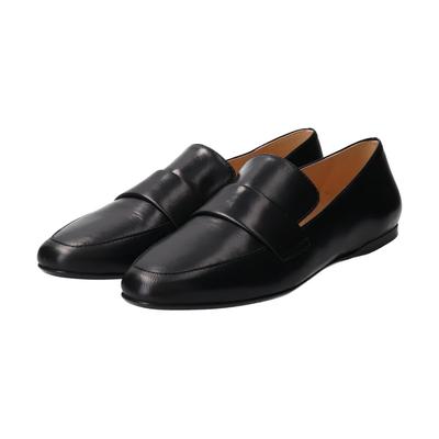 Fabio Rusconi Мокасины женские кожаные цвета мокко, черные, 23,5 см