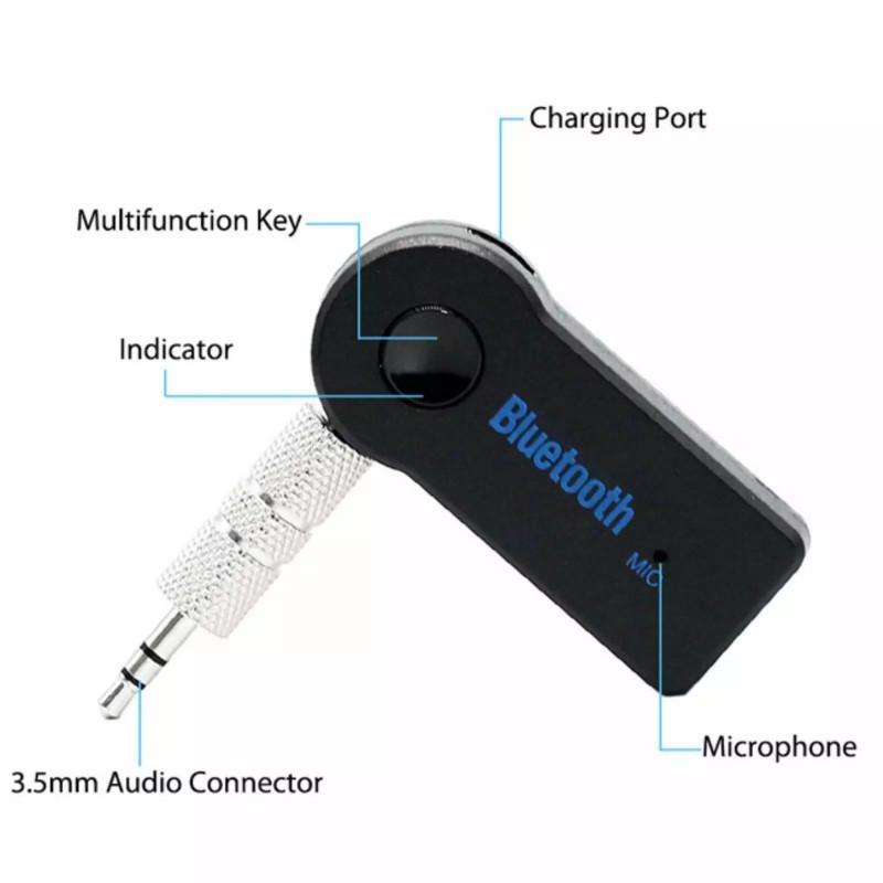 Высококачественный автомобильный Bluetooth-адаптер 3,5 мм беспроводной аудиоприемник для автомобилей