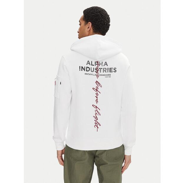 Толстовка Alpha Industries Signature Back Print