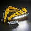 LED Flashing Motorcycle Hand Guards - Waterproof Turn Signal Covers for Street Bikes & Dirt Bikes, Durable ABS Material