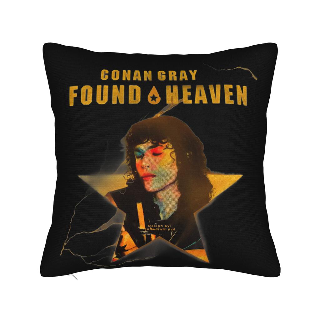 Conan Gray Album    Wishbone Square Pillow Covers Polyester Home  Cushion Case Funny Decorative Throw Pillow Case 4545