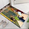 Custom Name Pettson and Findus Printed Carpet, Rug for Office Chair Living Room Bedroom Kitchen Room Decor Gifts.