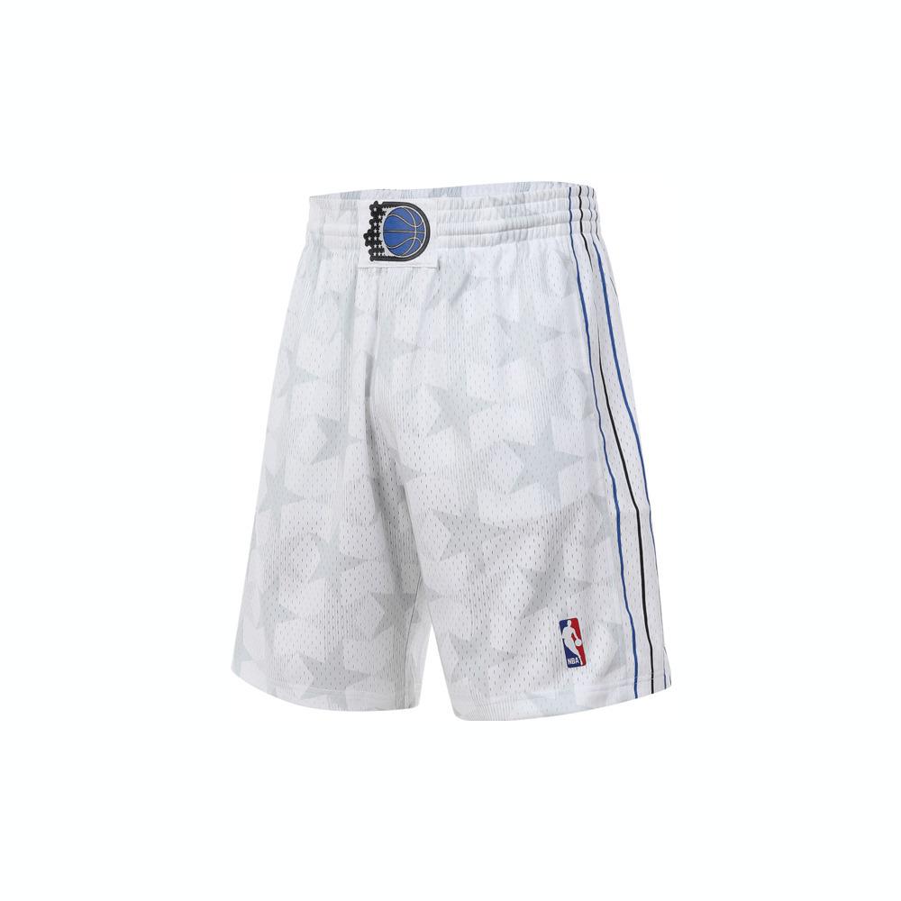 Mitchell & Ness x NBA SWINGMAN Fan Edition Баскетбольные шорты Унисекс Белые SMSH7840-OMA98PPPWHIT