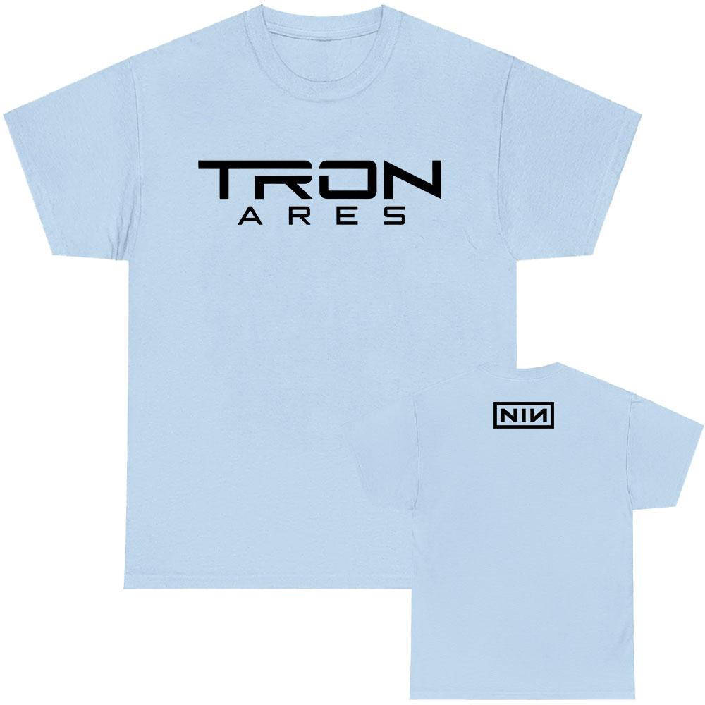 Nine Inch Nails Tron Ares T-shirt Rock Band Album Printing Tshirts Cotton Loose Casual Fashion Tee-shirt Graphic Print Tees