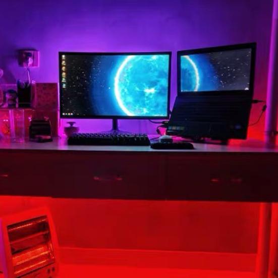 0,5/1/2/3/4/5 м 5 В USB водонепроницаемая цветная светодиодная лента RGB с подсветкой для телевизора