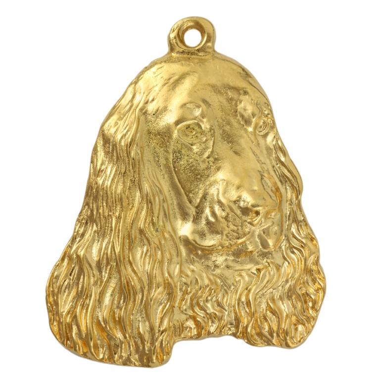 English Cocker Spaniel I - necklace with a dog in a gift box, gold-plated pendant for a dog lover, striking jewelry by Art-Dog