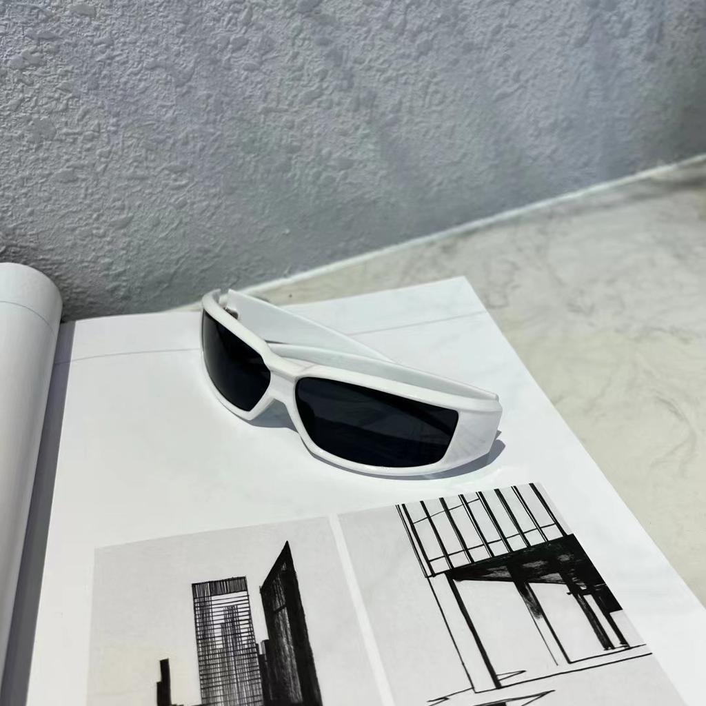 Панк Y2K Солнцезащитные Очки Мужские Стильные Европейский Американский Стиль Солнечные Очки для Улицы Велосипеда Альпинизма Женские