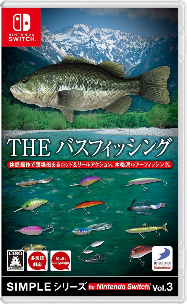 Серия SIMPLE для Nintendo Switch THE Bass Fishing Vol.3 -Switch
