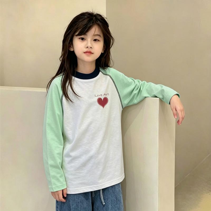 Korean Style Girls' Long-Sleeve Sun Protection Top - Lightweight, Trendy Summer Base Layer