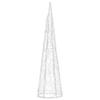 VidaXL Decorative Light Cone Pyramid with LEDs Christmas Decoration Christmas Holidays Garden Patio Outdoor Living Room Bedroom 329799