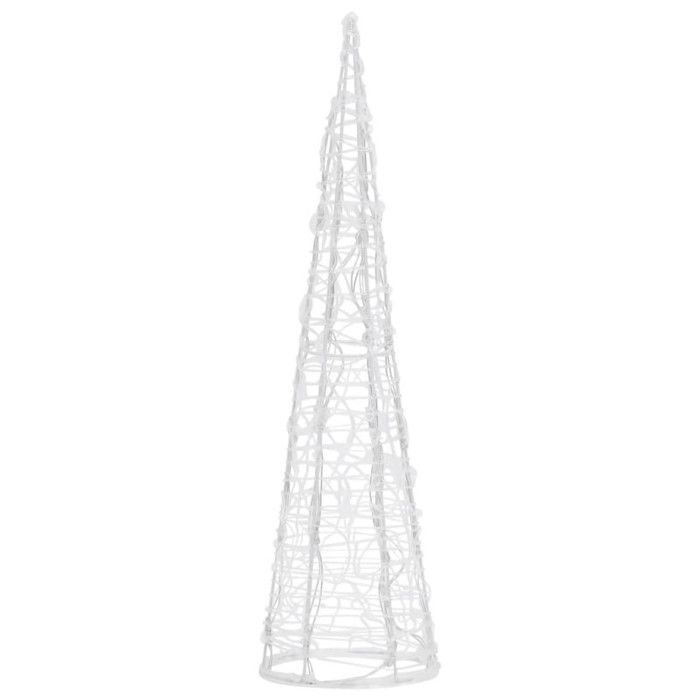VidaXL Decorative Light Cone Pyramid with LEDs Christmas Decoration Christmas Holidays Garden Patio Outdoor Living Room Bedroom 329799