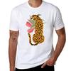 Simple cheetah TShirt Basic Plain Tee for Spring and Summer