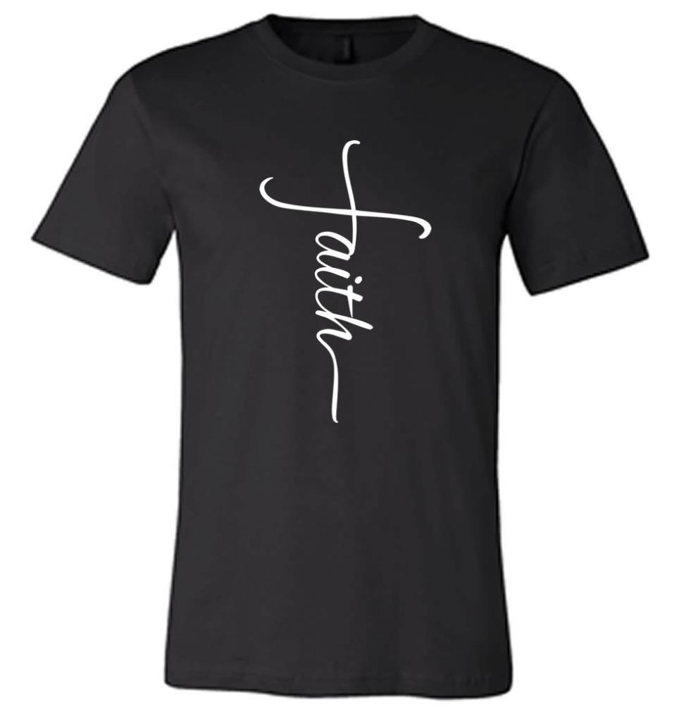 Faith Soft Christian Cross T-Shirt