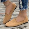 Single Shoes Women's Spring and Autumn New Casual Flat Bottom Pointed Head One Pedal