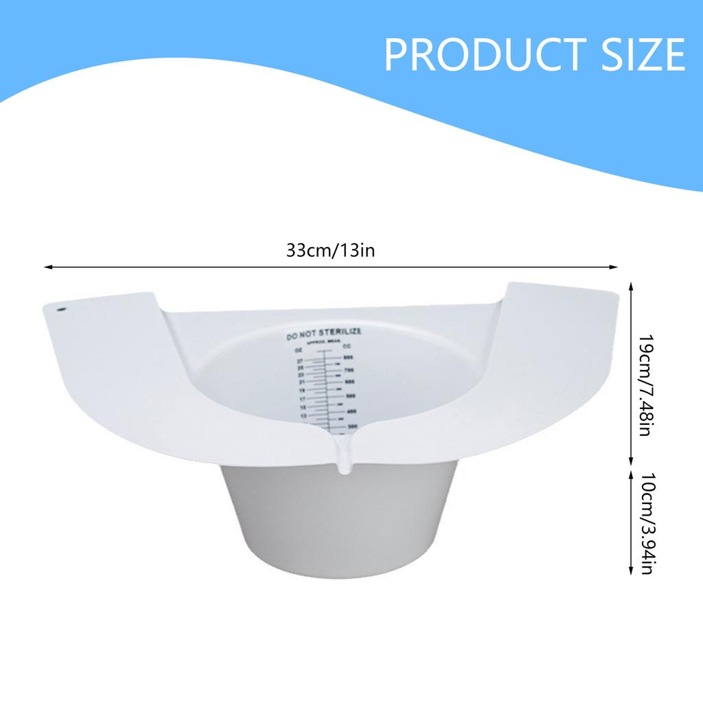Упаковка из 10 шапочек для сбора мочи, набор удобных стаканчиков для образцов, шапочка для сбора образцов мочи для женщин и пожилых людей