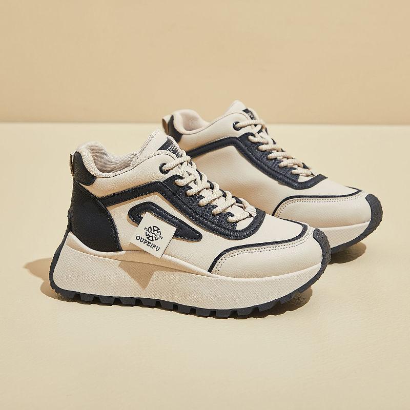 Ins tide dad shoes женская весна и осень 2025 новые супер пожарные усиленные спортивные туфли на платформе повседневные кроссовки для бега женские