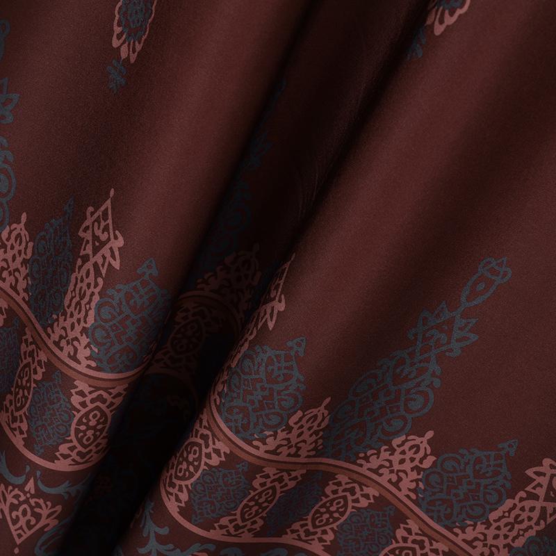 ZANZEA Женское повседневное мусульманское длинное платье с круглым вырезом и длинным рукавом