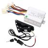 Electric Bicycles Conversion Kit 12V 500W Brushed Motor Controller with Foot Throttle Pedal for
