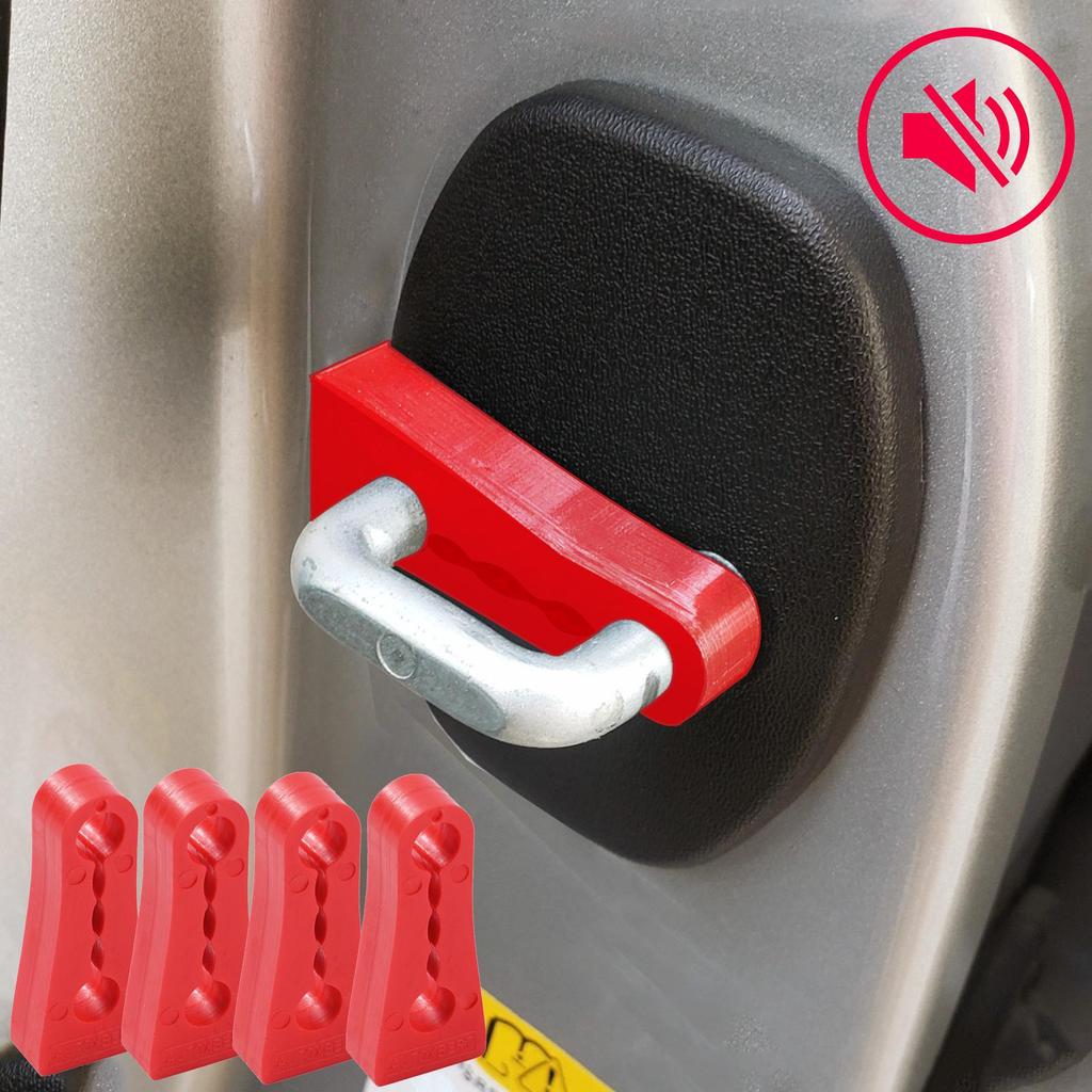 Демпфер-шумоизолятор для дверных замков автомобиля для Toyota Camry Corolla RAV4 Prius Land Cruiser Prado Скрип Тихий Шум Глухой