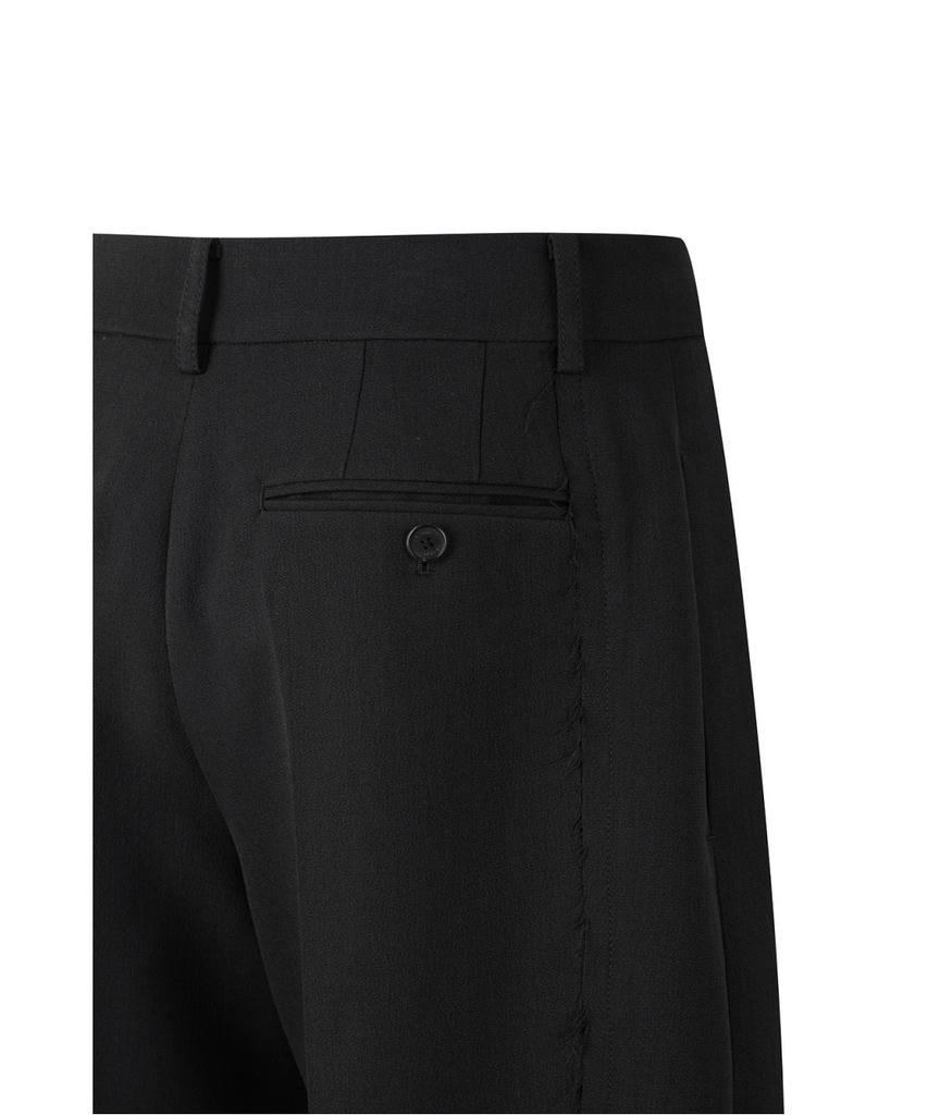 RECODE Back Raw Edge Bermuda Shorts Rqpaa26546Bkx
