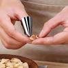 Stainless Steel Garlic Peeler Multifunctional Kitchen Tool Food-Safe Kitchen Accessories, Garlic Grinder, Finger Chestnut Peeler