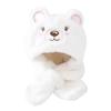 Thickening Kids Scarf Hat Integrated Warm Ear Protection Cap Cute Baby Winter Hat  Children