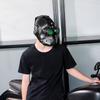 Стимпанк Маска для лица Регулируемая посадка Для косплея Езды на мотоцикле Готической вечеринки Аксессуар для костюма Реквизит Дышащие маски