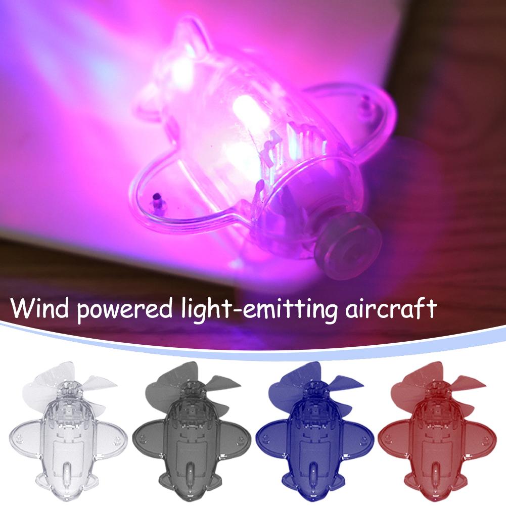 Ветроэлектрические светодиодные фонари для самолетов Безопасность Велосипед Украшения Ручка Предупреждения Езда K3O8