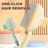 Self Cleaning Flea Comb Knot Removes Cat Grooming Brush  for Short and Long Hair Cats