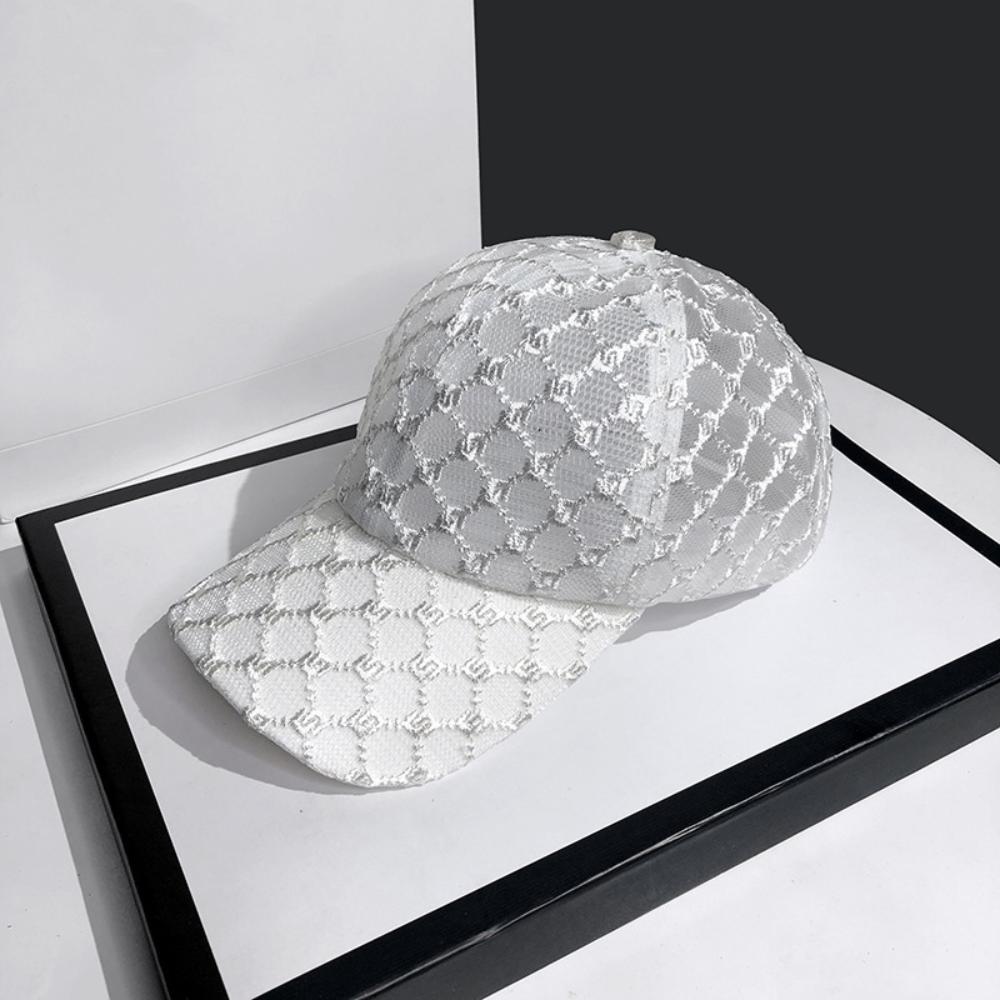 Cotton Sunshade Hat Mesh Baseball Cap Trendy Sun Hat