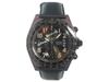 STAG Watch STG006B1 мужские черные кожаные часы с корпусом из нержавеющей стали с индикатором даты