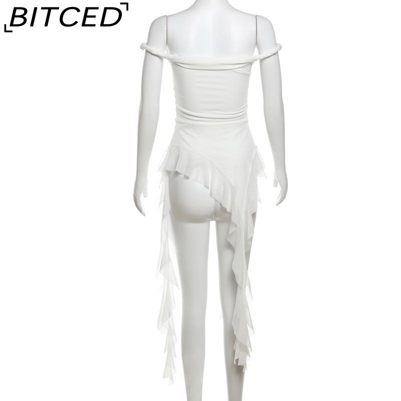 BITCED Весенний женский однотонный облегающий уличный топ без бретелек, без рукавов, с открытой спиной