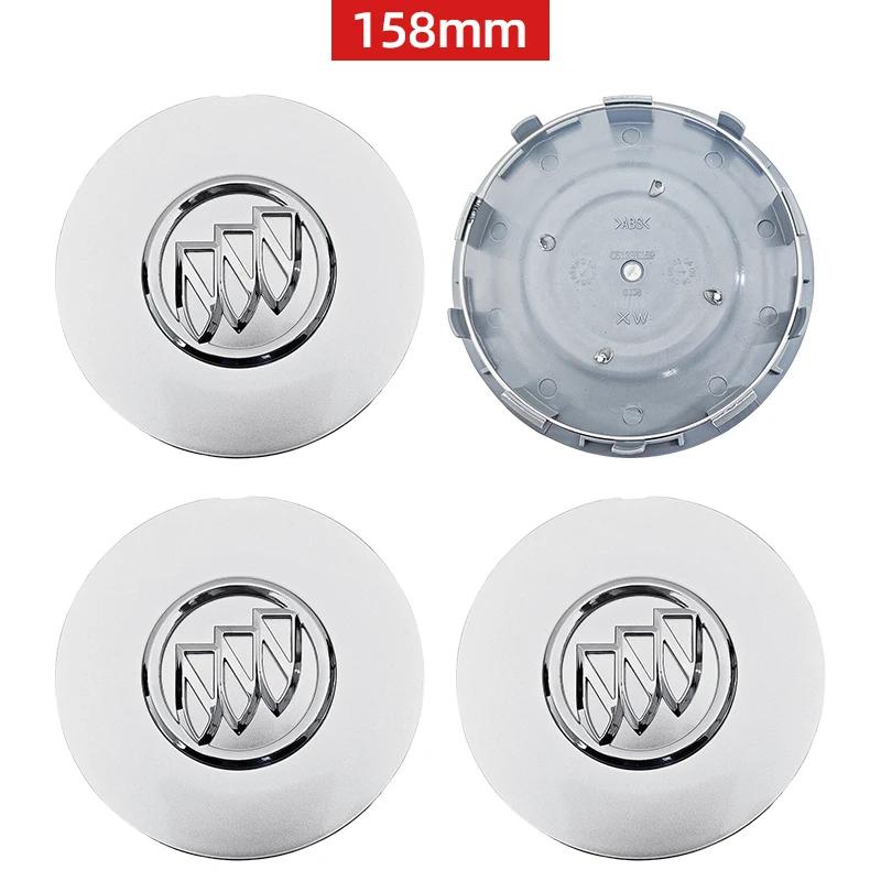 158mm 161mm 168mm 4 pieces Wheel Center Hub Cover Caps Accessories For Buick Regal GL8 Auto Tire Emblem Car Styling