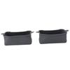 2Pcs Silicone Grease Cup Liners Reusable Drip Pan Liners Silicone Rear Grease Catcher for Griddle