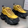 Осенний дизайнерский стиль Мужская обувь Осень Зима Удобные мужские кроссовки на толстой платформе Модная повседневная обувь Спортивные кроссовки Tenis
