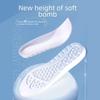 "Comfort-Boost Insoles: Sweat-Absorbing, Deodorizing, Breathable, High-Elastic Shock-Absorbing, Soft-Soled for Sports and Increased Height"