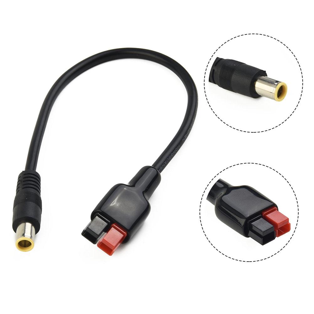 Кабель-переходник DC 5.5mm 2.1mm Папа на Разъем 30A Вход 0. Провод 16 AWG с диаметром сечения 1,31 мм² для стабильного электрического соединения