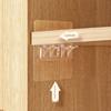 10/20/30 Pcs Shelf Support Holders Wall-mounted Wardrobe Shelf Racks Adhesive Pegs Closet Partition Bracket Cabinet Support Clip