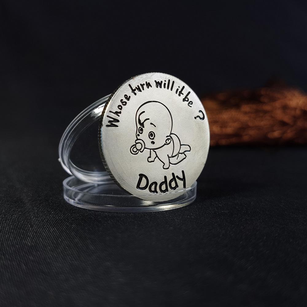 Children's Challenge Coins, Parental Decision Coins, Fun Game Coins, Metal Commemorative Coins, Creative Gifts, Toys, Tooth Fairy Coins