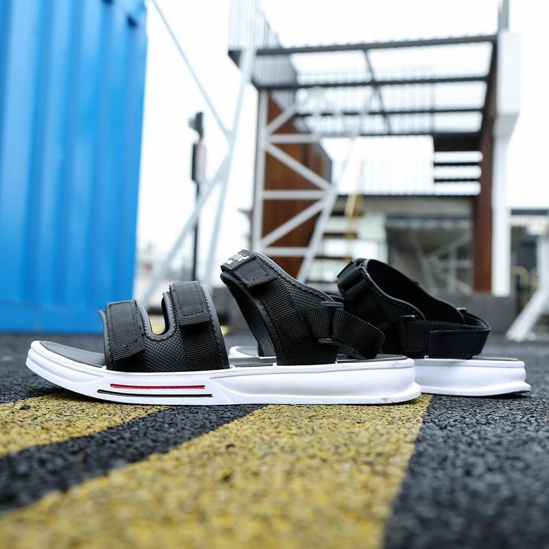 Мужчины носят пляжную обувь на платформе, повседневную молодежную, для вождения, спортивную, уличную, вьетнамские сандалии