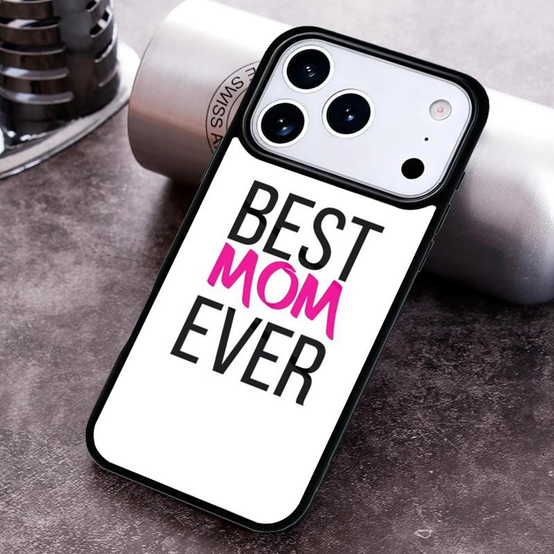 Лучшая в мире Мама мамочка Когда-либо Чехол для телефона для iPhone 17,16e,15,14,13,12,11,Mini,Pro,MAX мягкий Силиконовый чехол