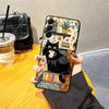 Черный Мягкий Чехол для Телефона для Samsung Galaxy A50 A17 A06 A20 A13 A70 A30 A15 A10 A12 A05 A04 A40 A16 Мультяшный Кот