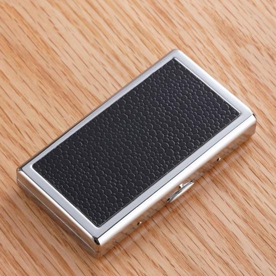 Винтажный держатель для карт Тонкий металлический чехол Карманный корпус из нержавеющей стали Кошелек Защитный чехол для кредитных карт для мужчин женщин Визитница