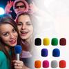 50-10pcs Practical Microphone Foam Colorful Mic Sponge Cover Professional Studio Windscreen Mic Cap Music Speaker Cover