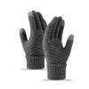 Cute Student Gloves with Winter Velvet Windproof and Cold Proof Cycling Knitted Touch Screen Warm Gloves for Women In Autumn and Winter
