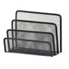 Metal Office Supplies Storage Rack Three-layer Business Document Tray Notebook Stand  Papers