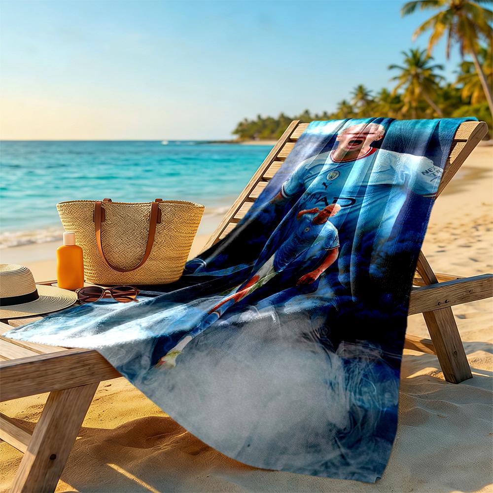 Haaland Style Beach Towel High Absorbency & Quick-Dry Comfortable Lightweight