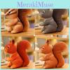 Squirrel Plush Cartoon Toy Cartoon Stuffed Doll Decoration Kids Cute Gifts